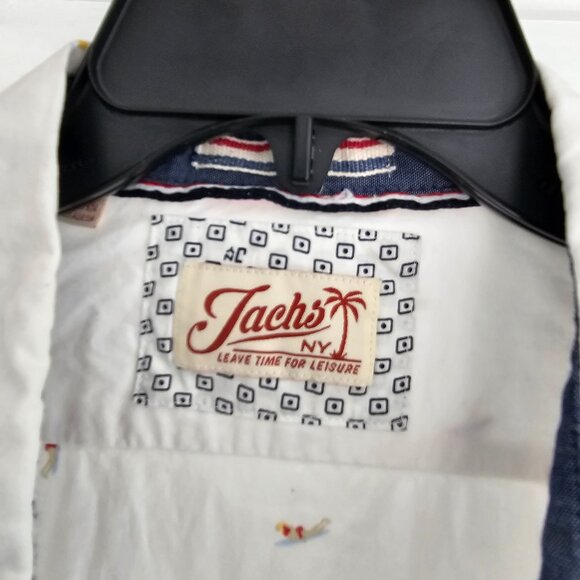 Jachs New York Button Down Surfing Graphic Shirt - Picture 6 of 10